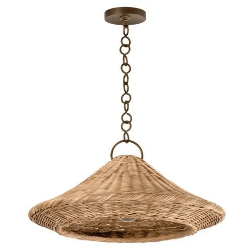 Baychester Pendant - Hudson Valley Lighting - Brown