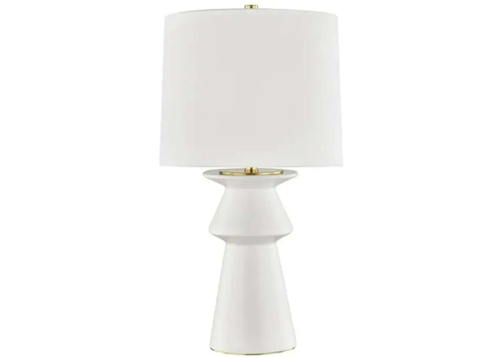 Birdie 29" Ceramic Table Lamp - Ivory