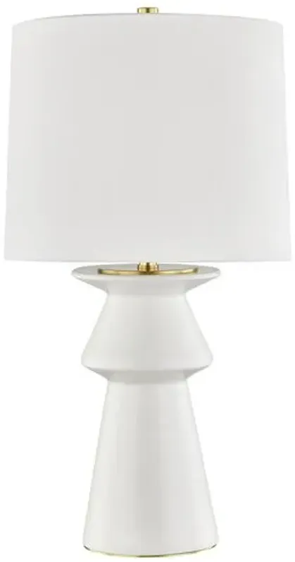 Birdie 29" Table Lamp - Ivory