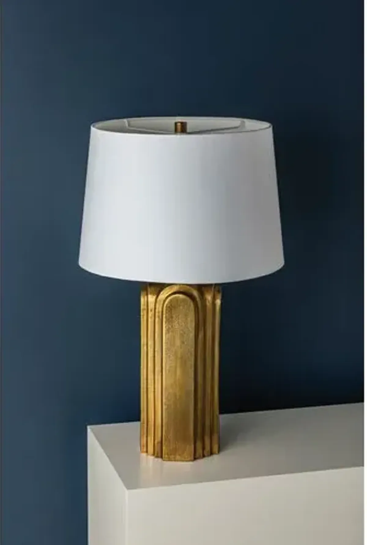 Arlette 27" Table Lamp - Aged Brass - Gold