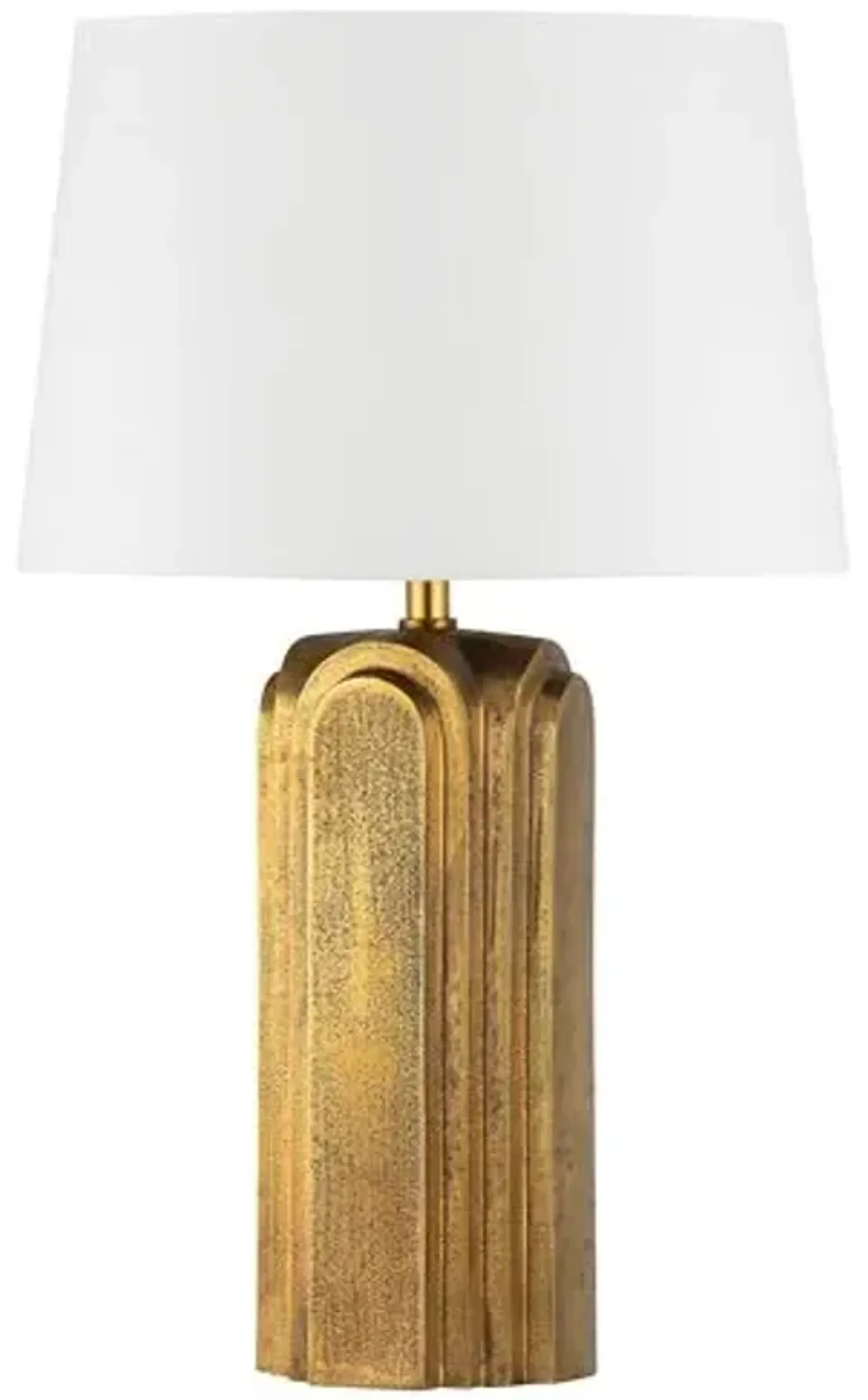 Arlette 27" Table Lamp - Aged Brass - Gold