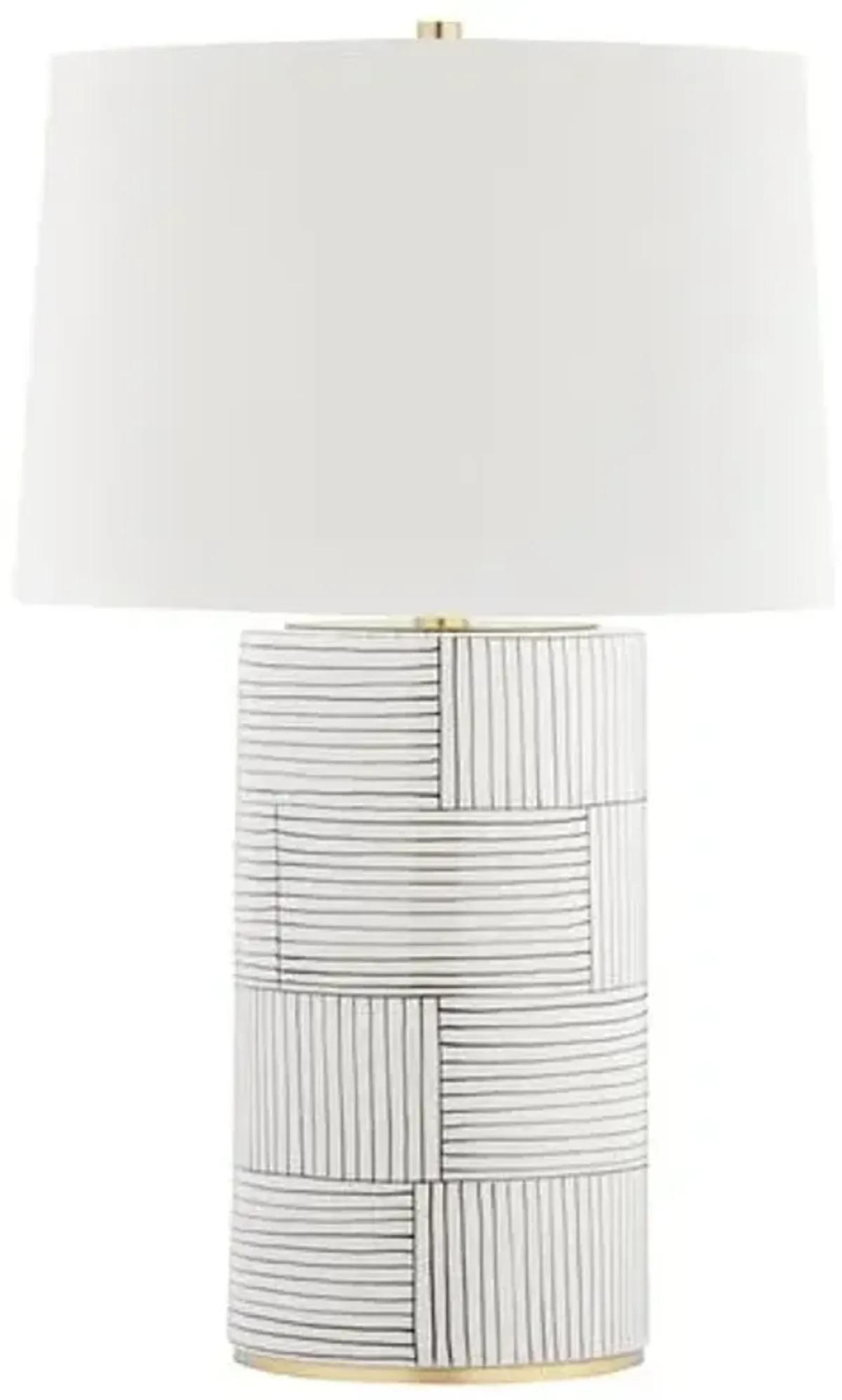 Willa 26" Ceramic Table Lamp - White