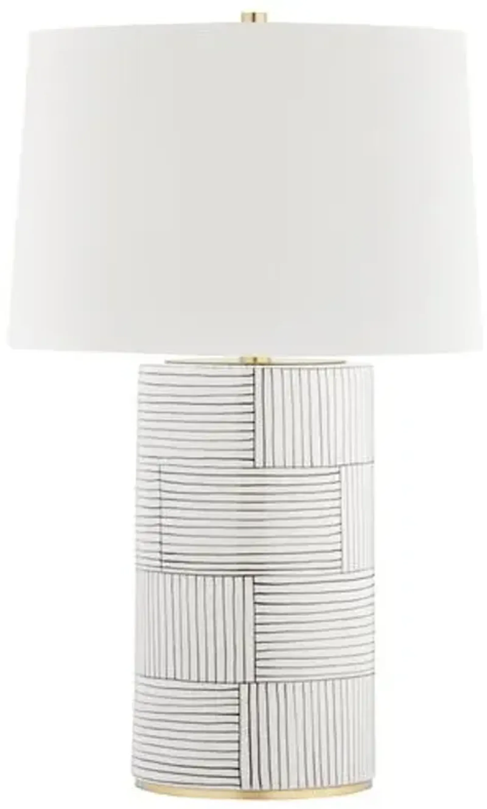 Willa 26" Ceramic Table Lamp - White