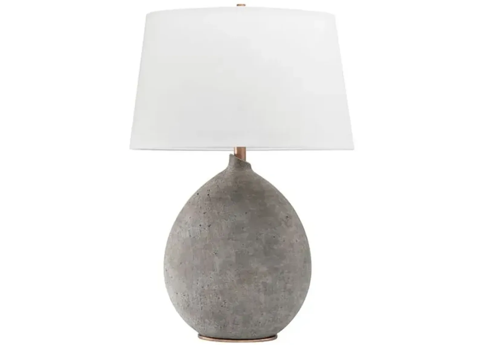 Wren 28.5" Ceramic Table Lamp - Gray