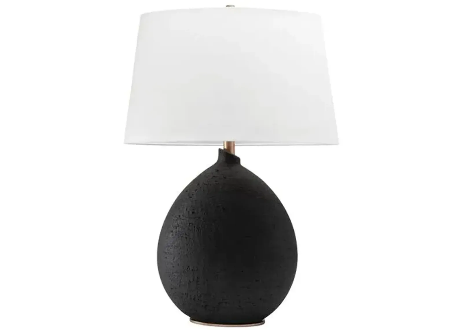 Wren 28.5" Ceramic Table Lamp - Black