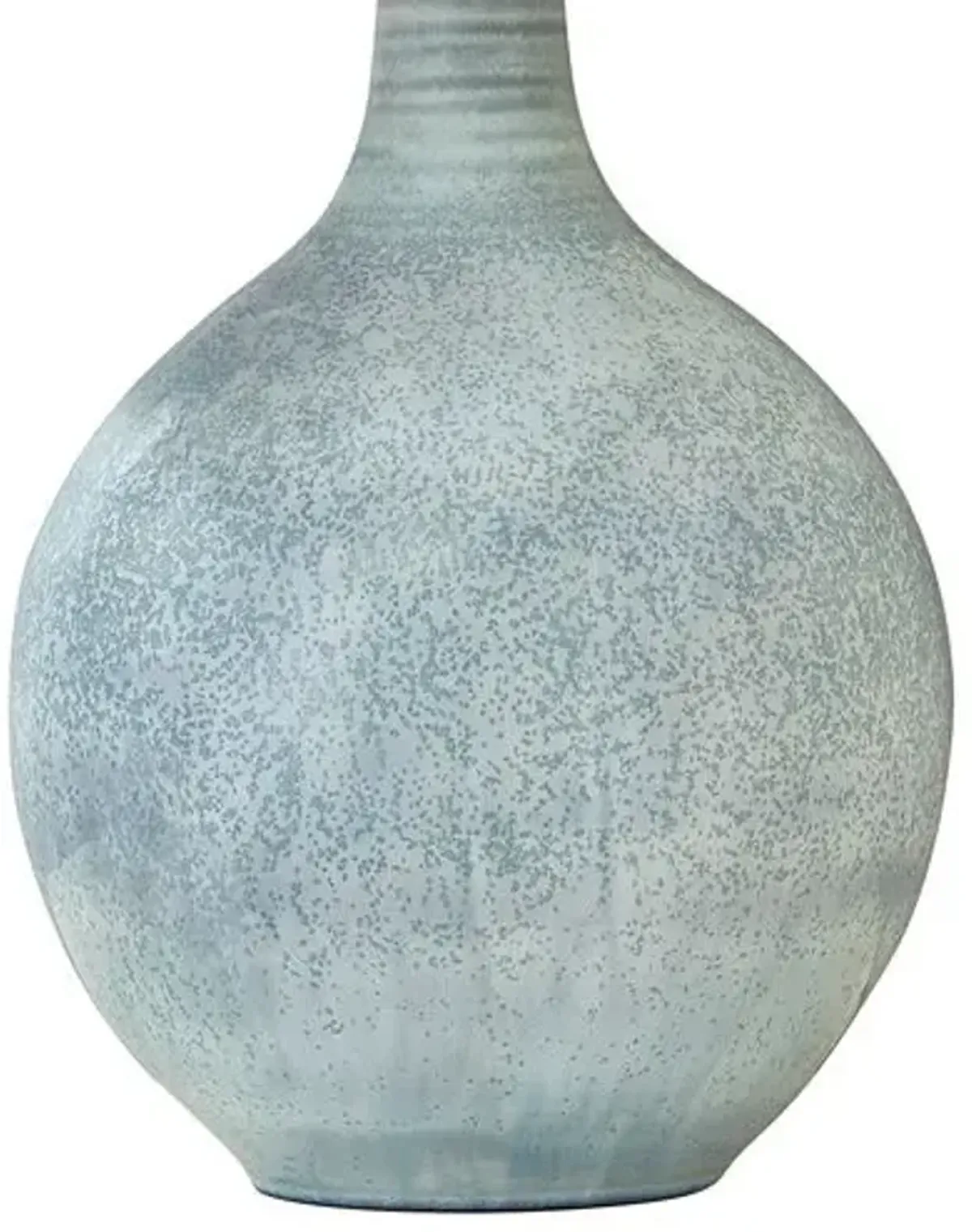 Jaslynn Ceramic Disc Table Lamp - Blue-Gray