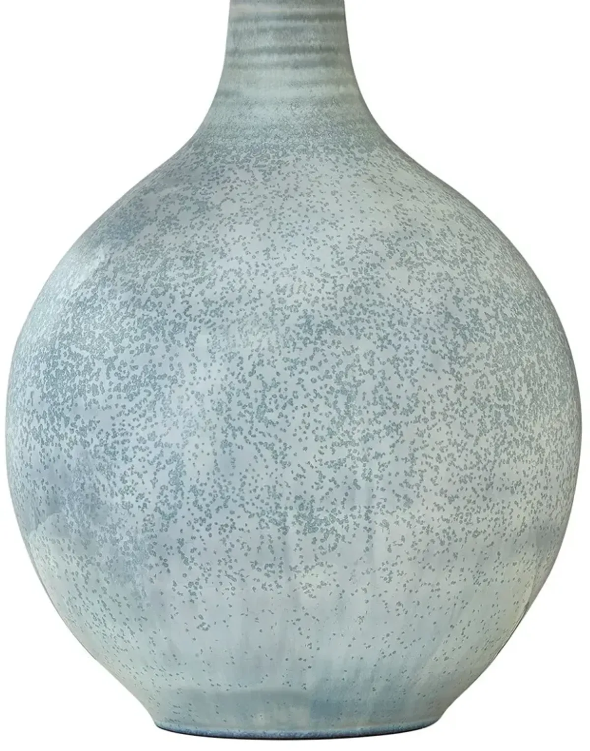 Jaslynn Ceramic Disc Table Lamp - Blue-Gray