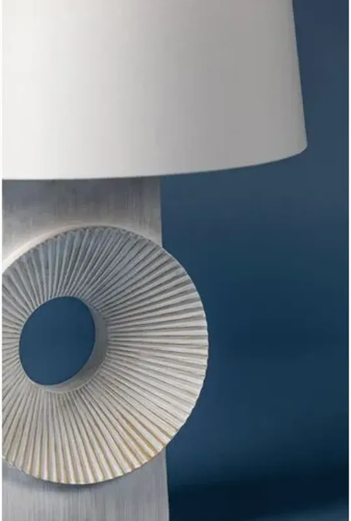 Brice Ceramic Table Lamp - Whitewash