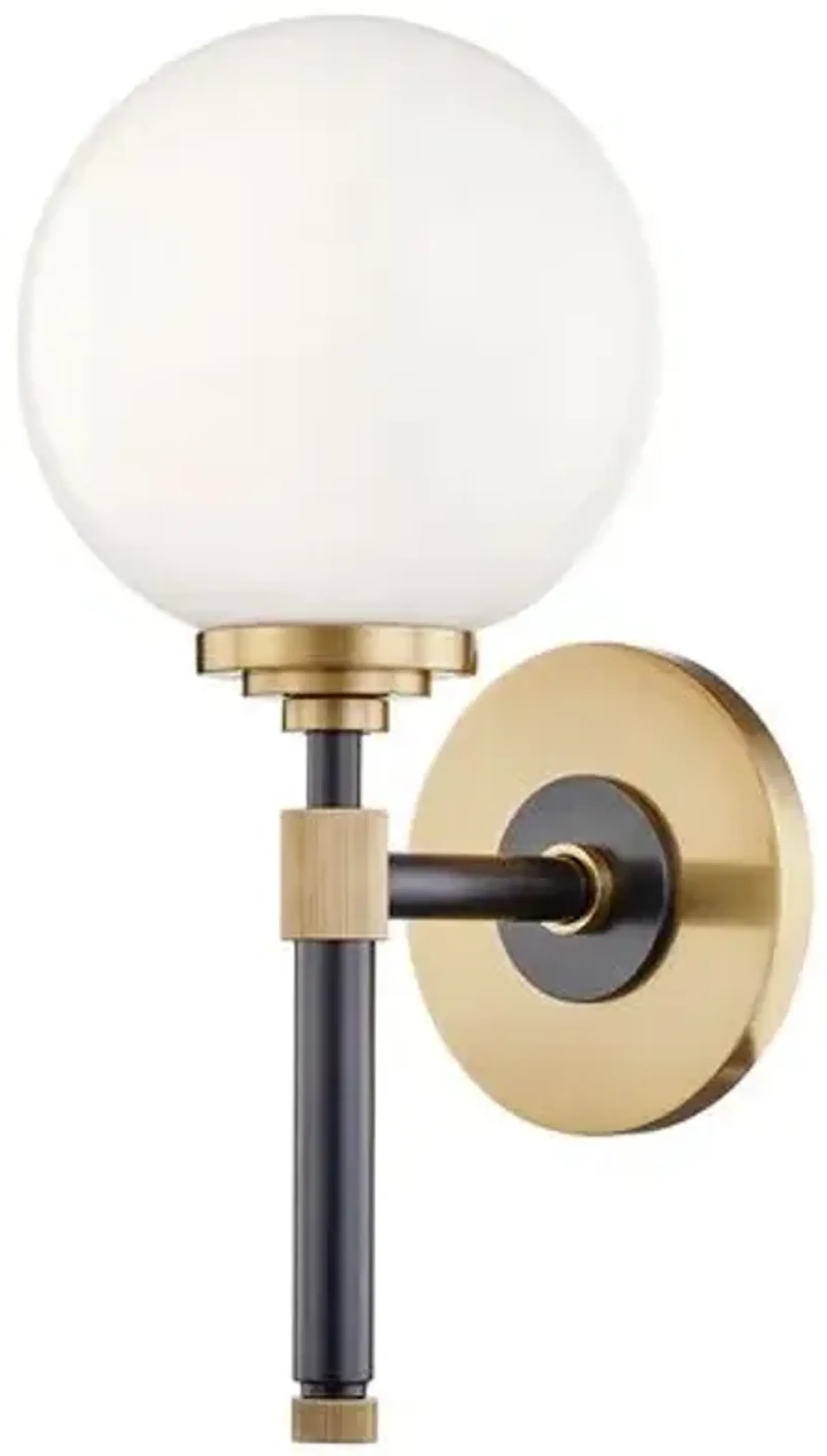 Parker Globe Wall Sconce - Brown