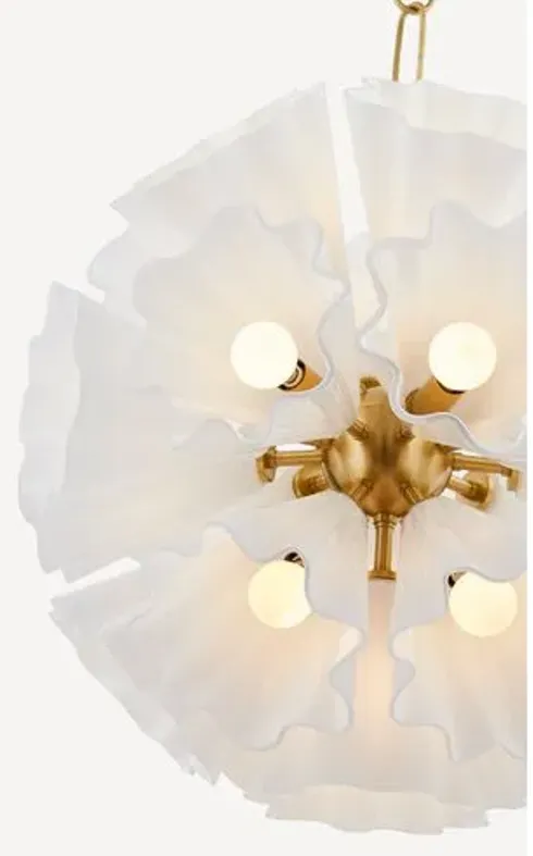 Cosette Chandelier - Aged Brass - Gold