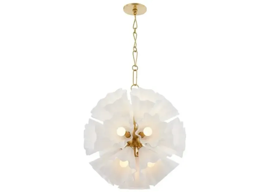 Cosette Chandelier - Aged Brass - Gold