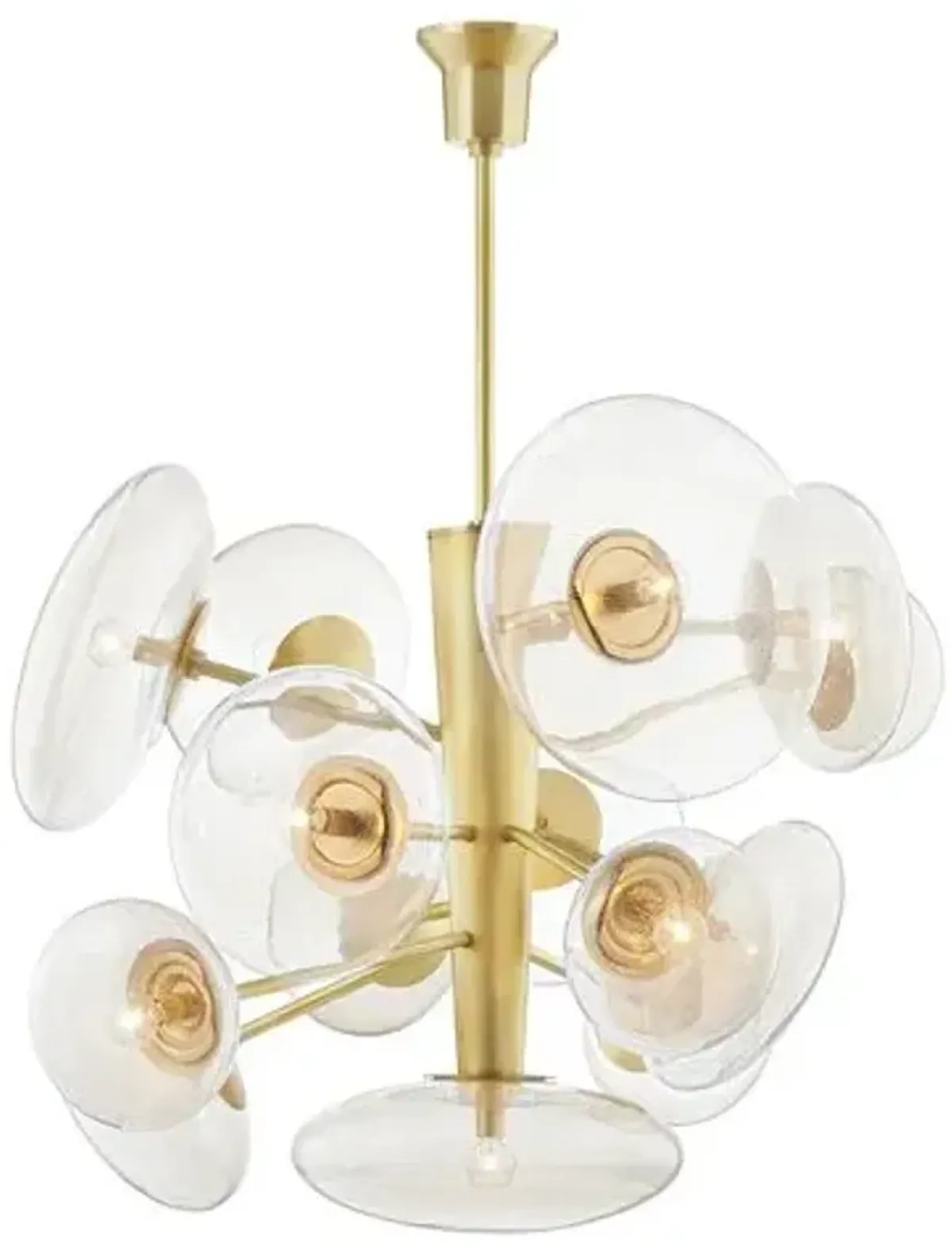 Opera Glass Chandelier - Gold