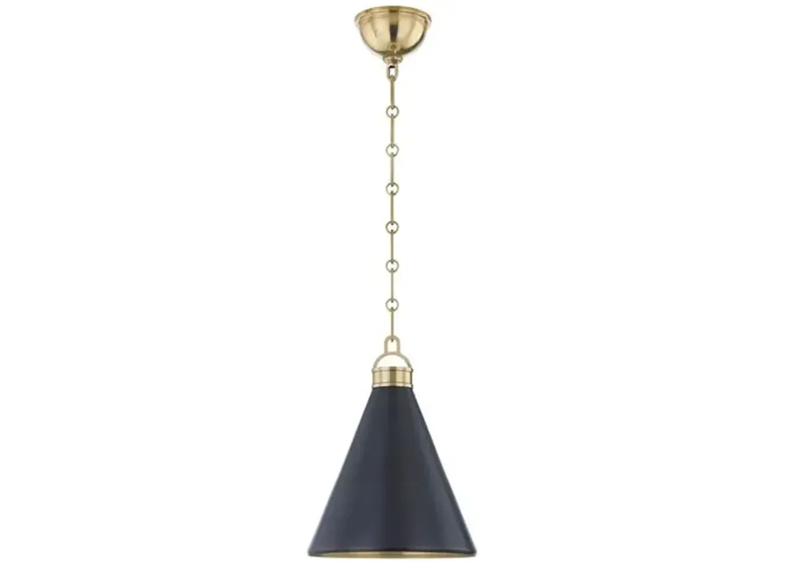 Osterley Pendant - Aged/antique Distressed Bronze - Brown