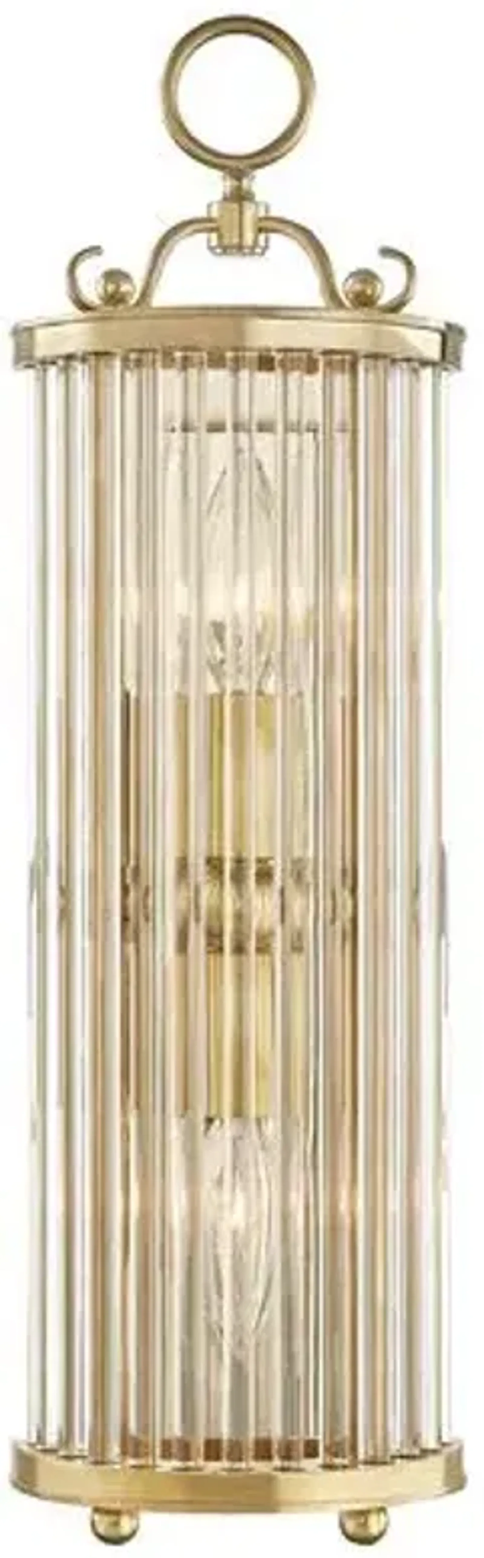 Glass No.1 19" Wall Sconce - Gold