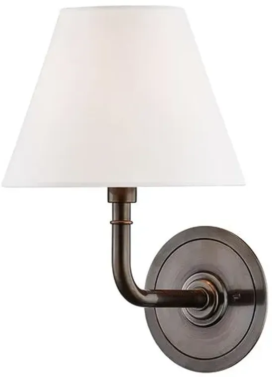 Signature No.1 11.25' Wall Sconce - Brown