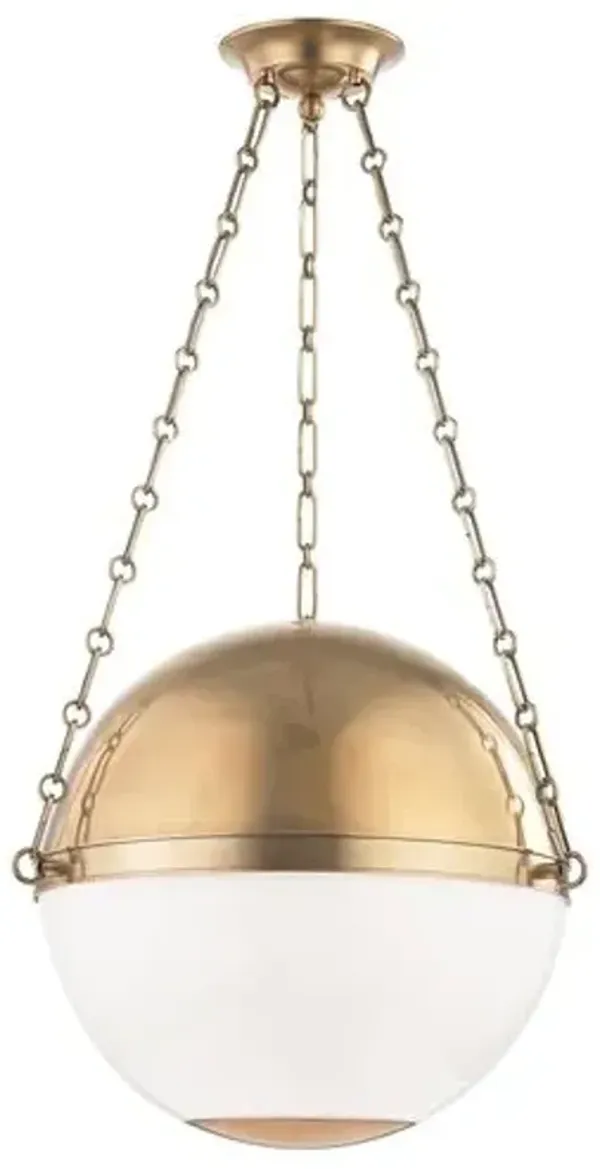 Sphere No.2 Pendant - Gold