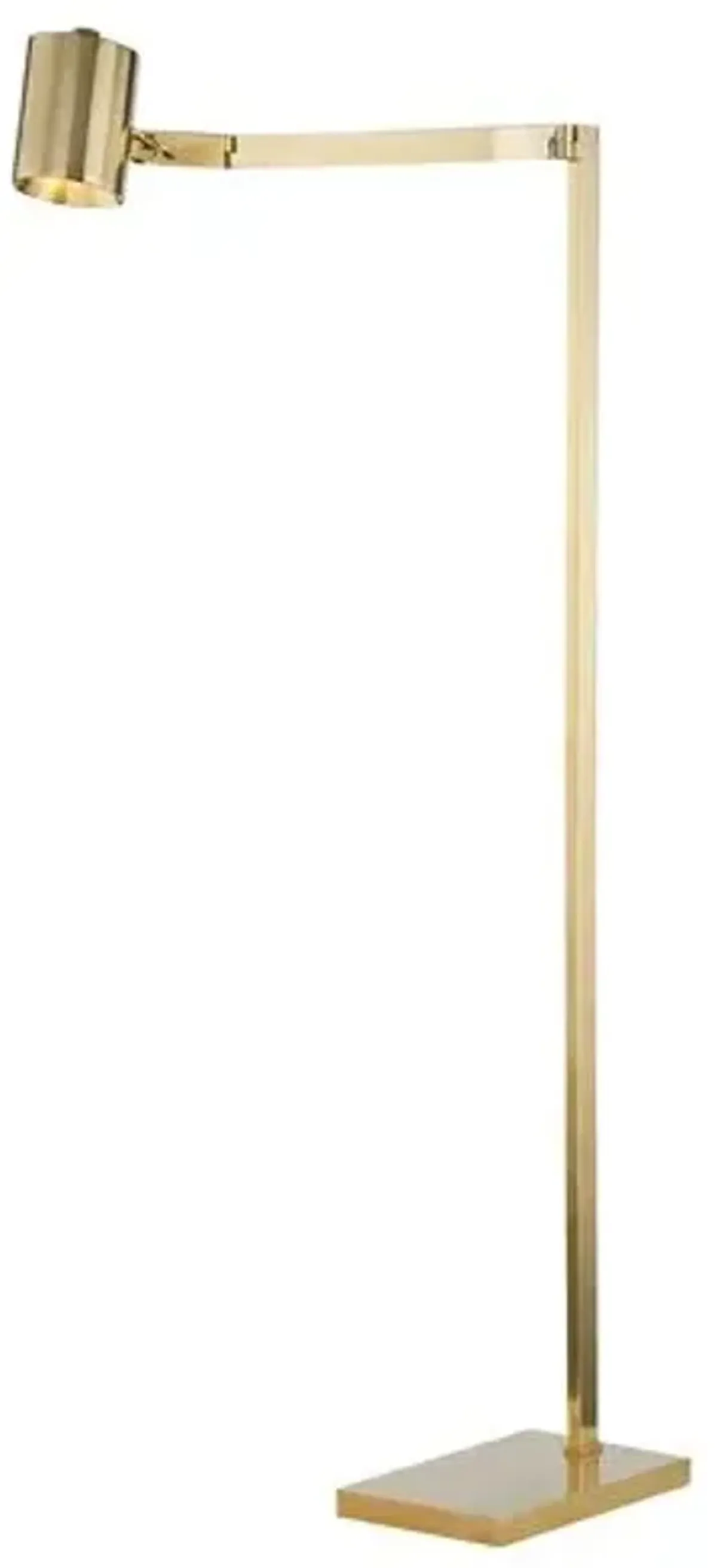 Highgrove 54" Adjustable Floor Lamp - Aged Brass