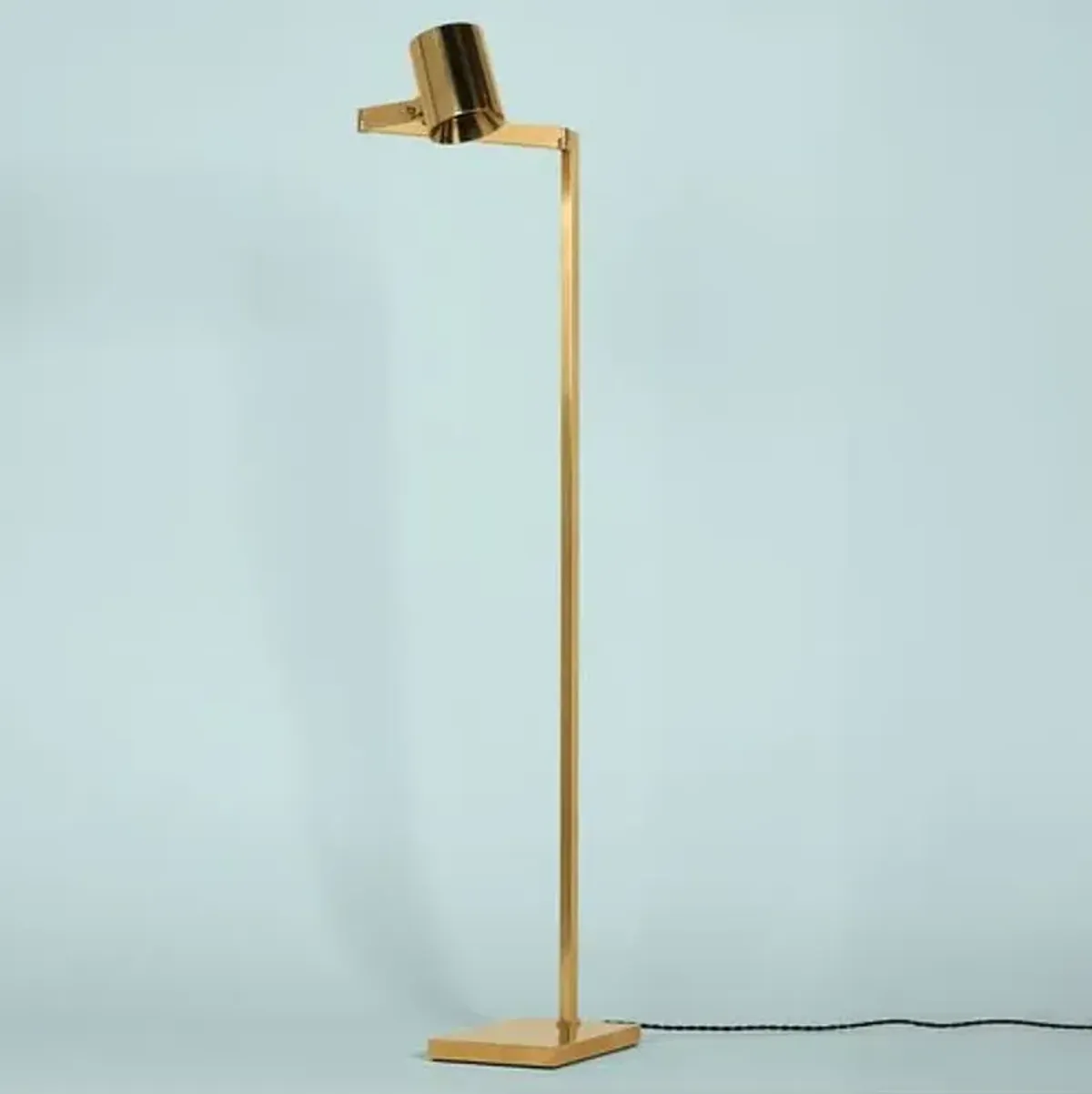 Highgrove 54" Adjustable Floor Lamp - Aged Brass