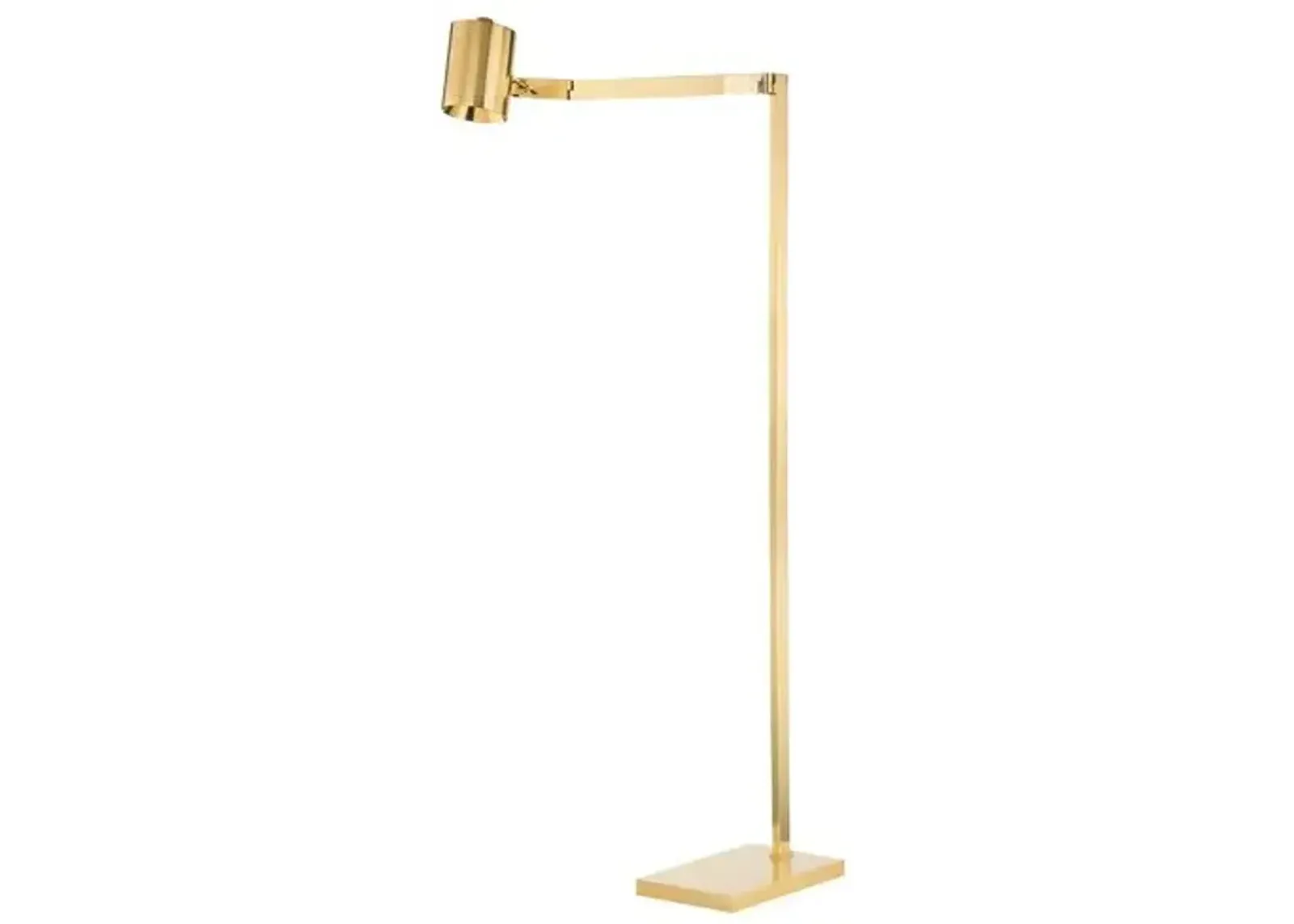 Highgrove 54.25" Floor Lamp - Aged Brass