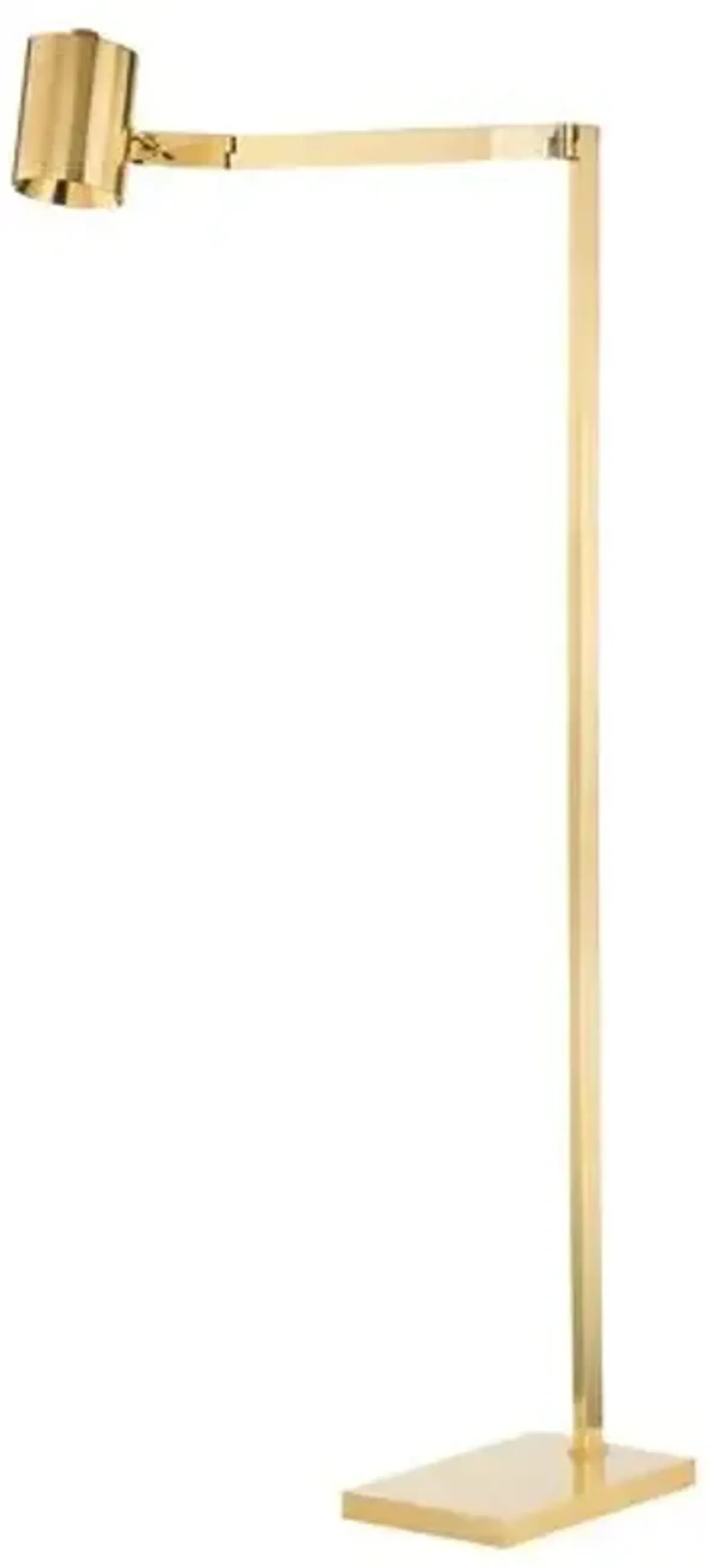 Highgrove 54" Adjustable Floor Lamp - Aged Brass