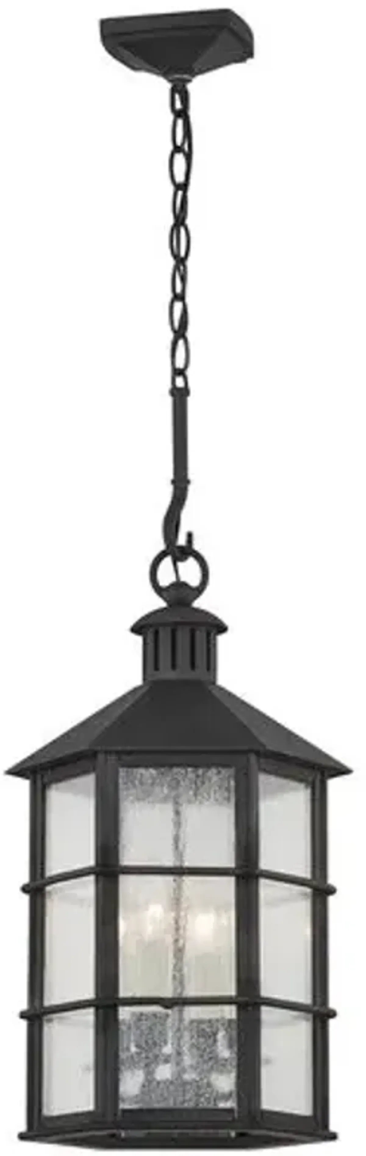 Lake County Lantern - French Iron - Black