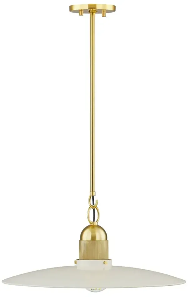 Magdalena 8.75" Pendant - Ivory