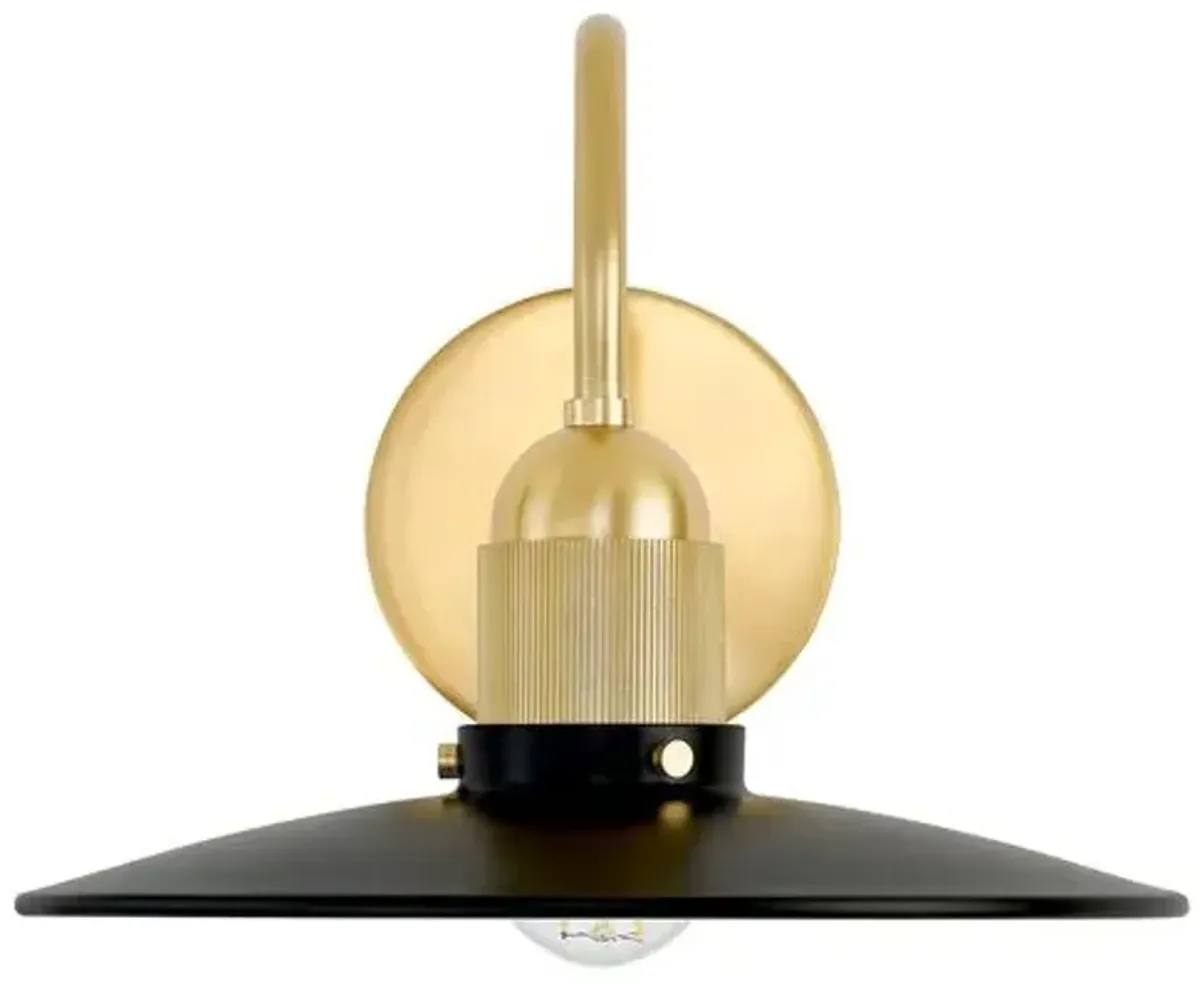 Magdalena Wall Sconce - Black