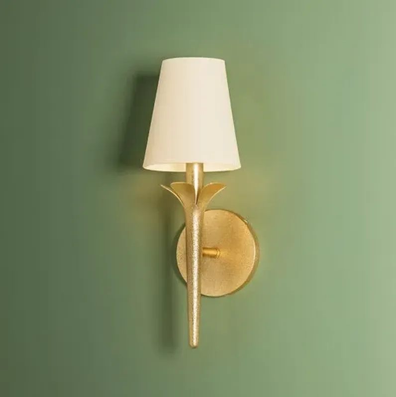 Remy 16" Wall Sconce - Gold Leaf