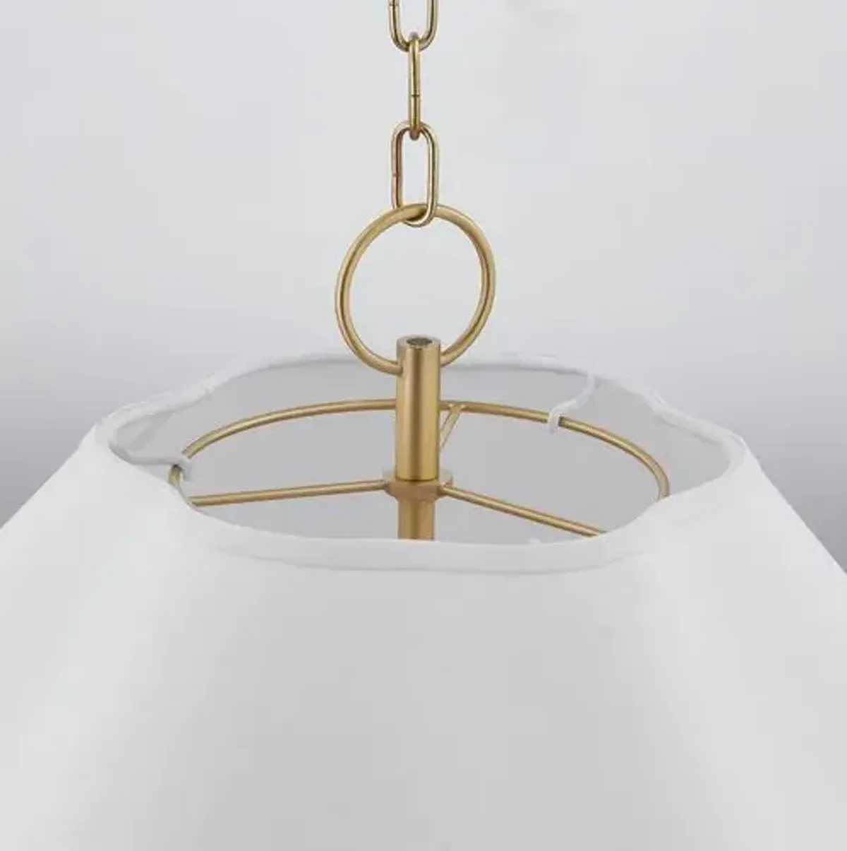 Miller Pendant - Aged Brass - Gold