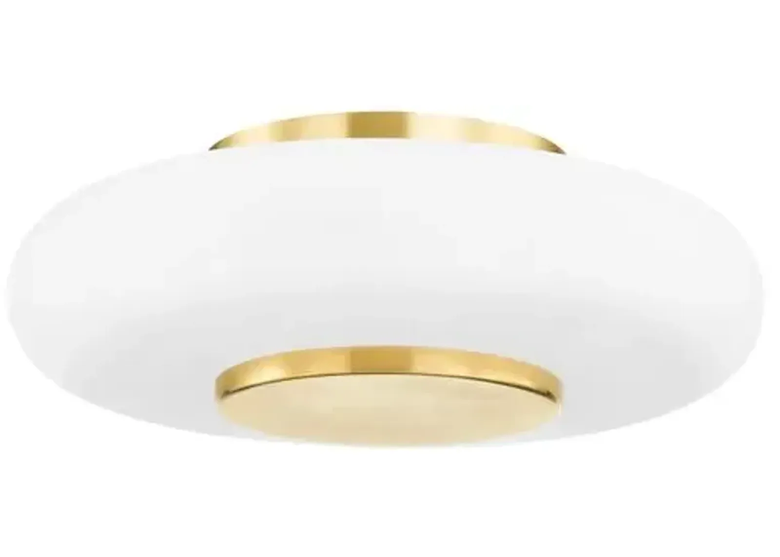 Blyford 3.25" Flush Mount - Gold