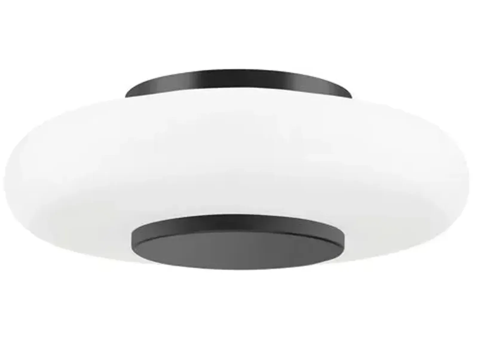 Blyford 3.25" Flush Mount - Black