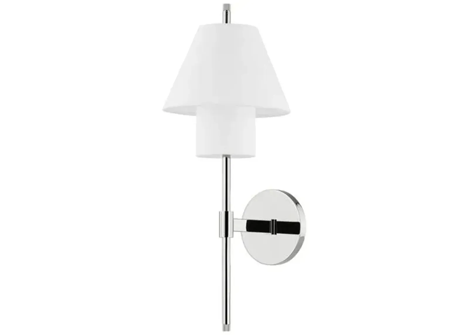 Glenmoore Wall Sconce - Silver