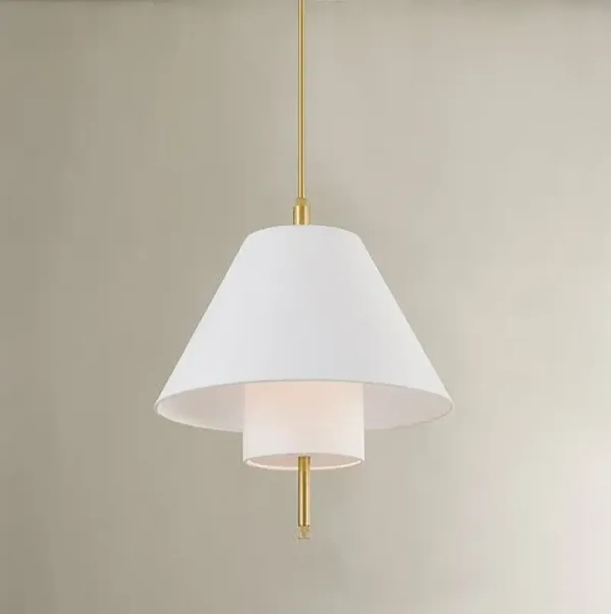 Glenmoore Pendant Gold by One Kings Lane