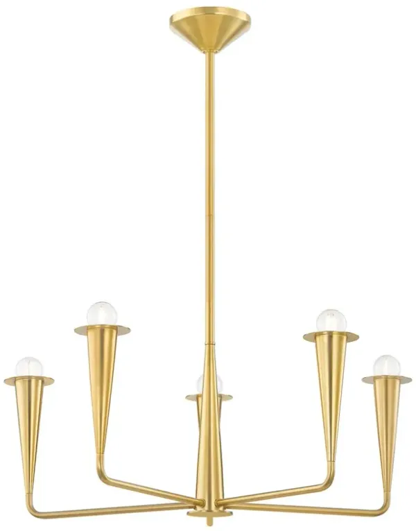 Danna Chandelier - Gold