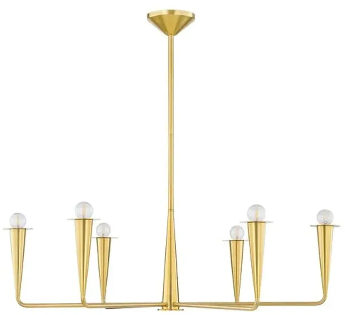 Danna Chandelier - Gold