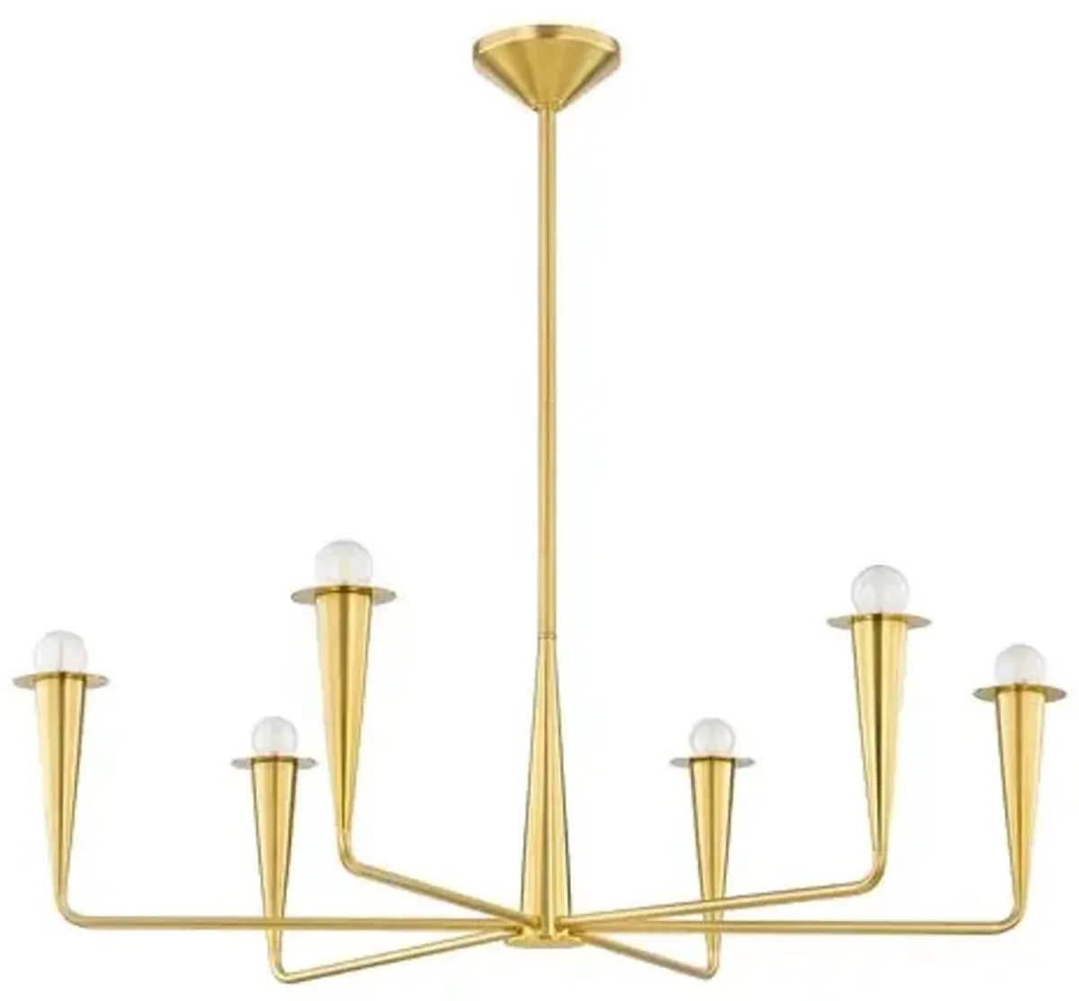 Danna Chandelier - Gold