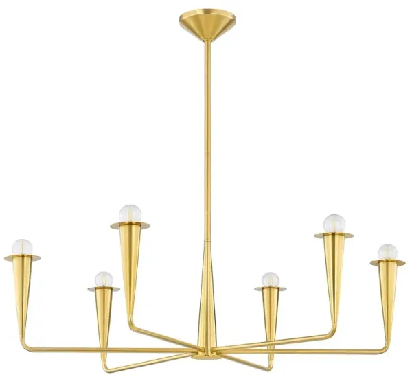 Danna Chandelier - Gold