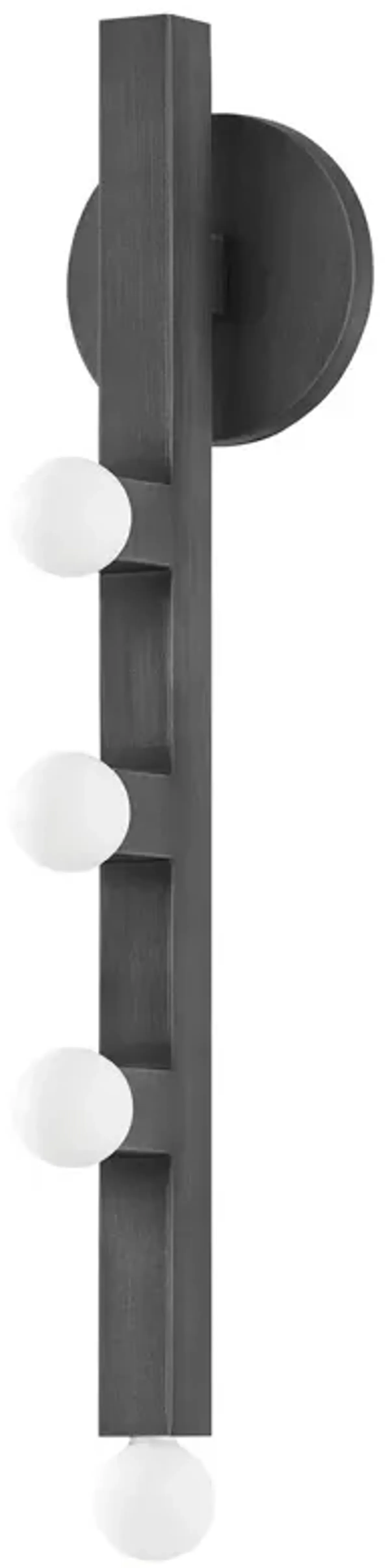 Sutter 21.5" Wall Sconce - Gray