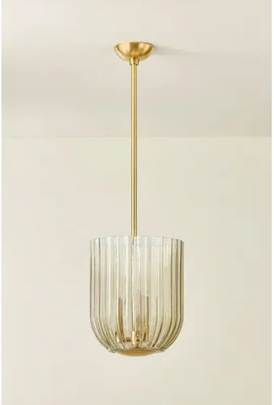 Cece Lantern - Aged Brass - Zoe Feldman for Mitzi - Gold