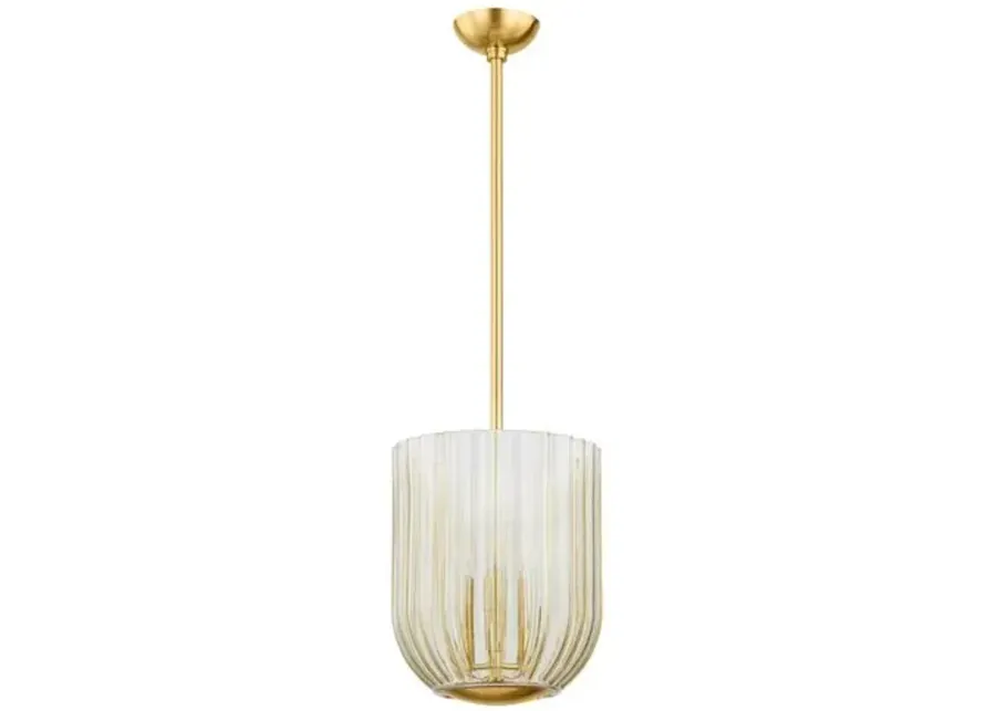 Cece Lantern - Aged Brass - Zoe Feldman for Mitzi - Gold