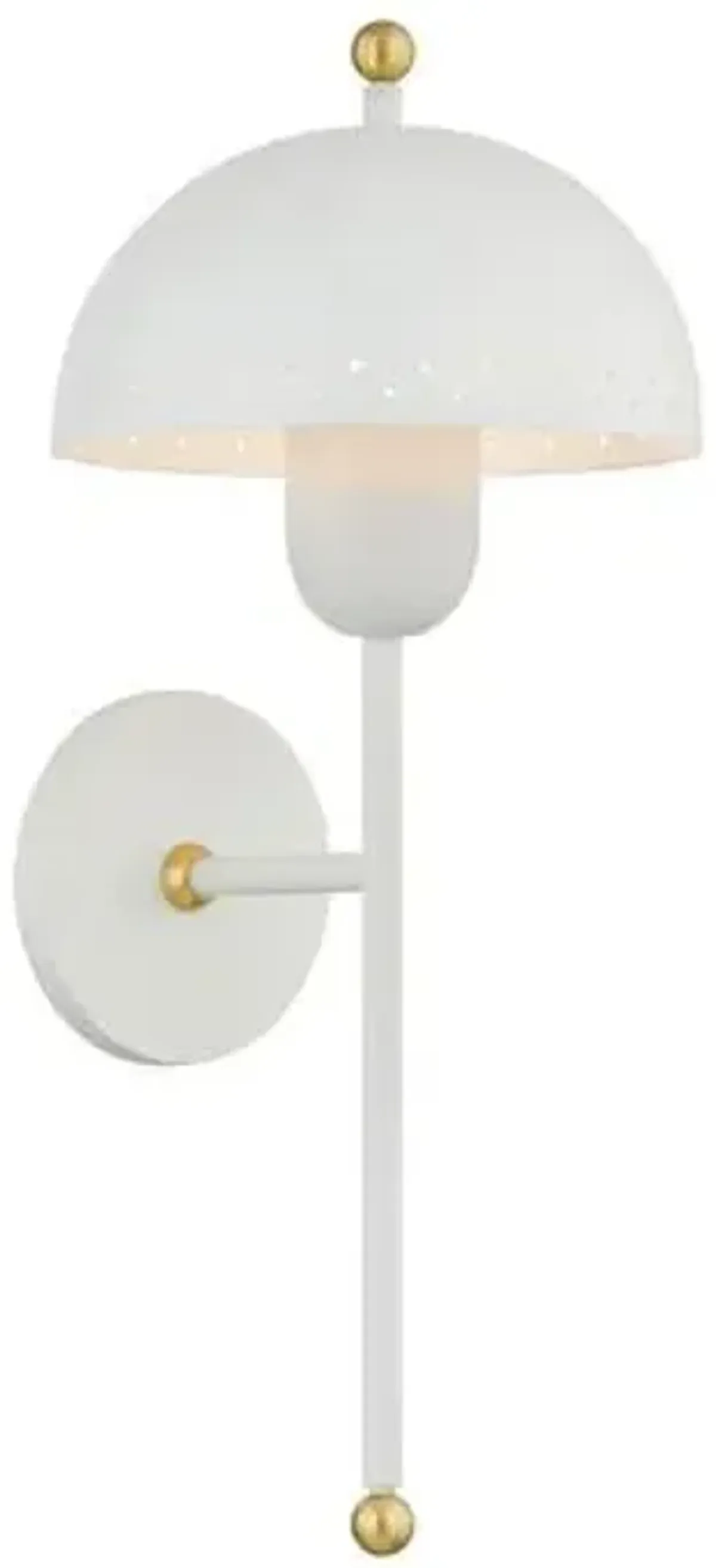 Jojo Wall Sconce - Aged Brass/Soft White - Zoe Feldman for Mitzi