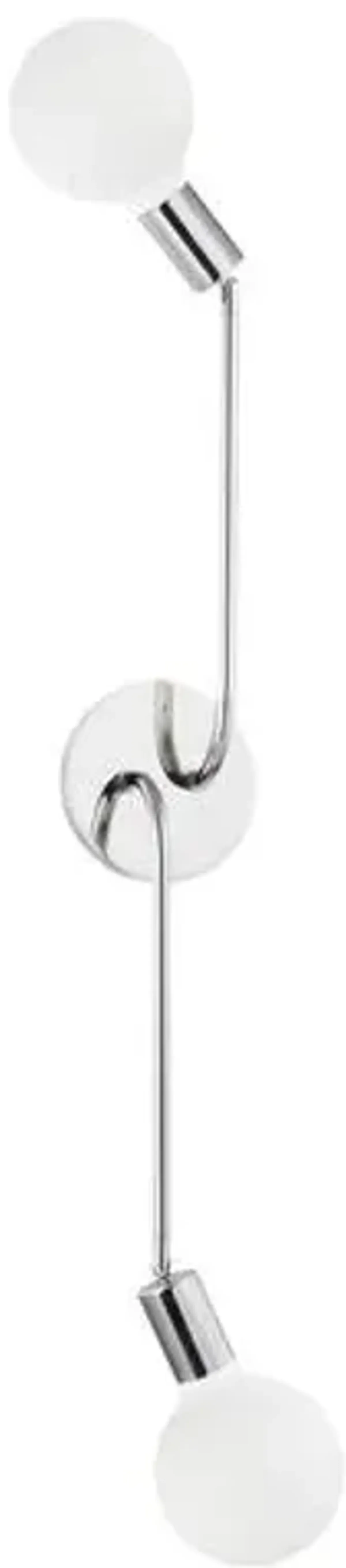 Davina 2-Light Wall Sconce - Silver