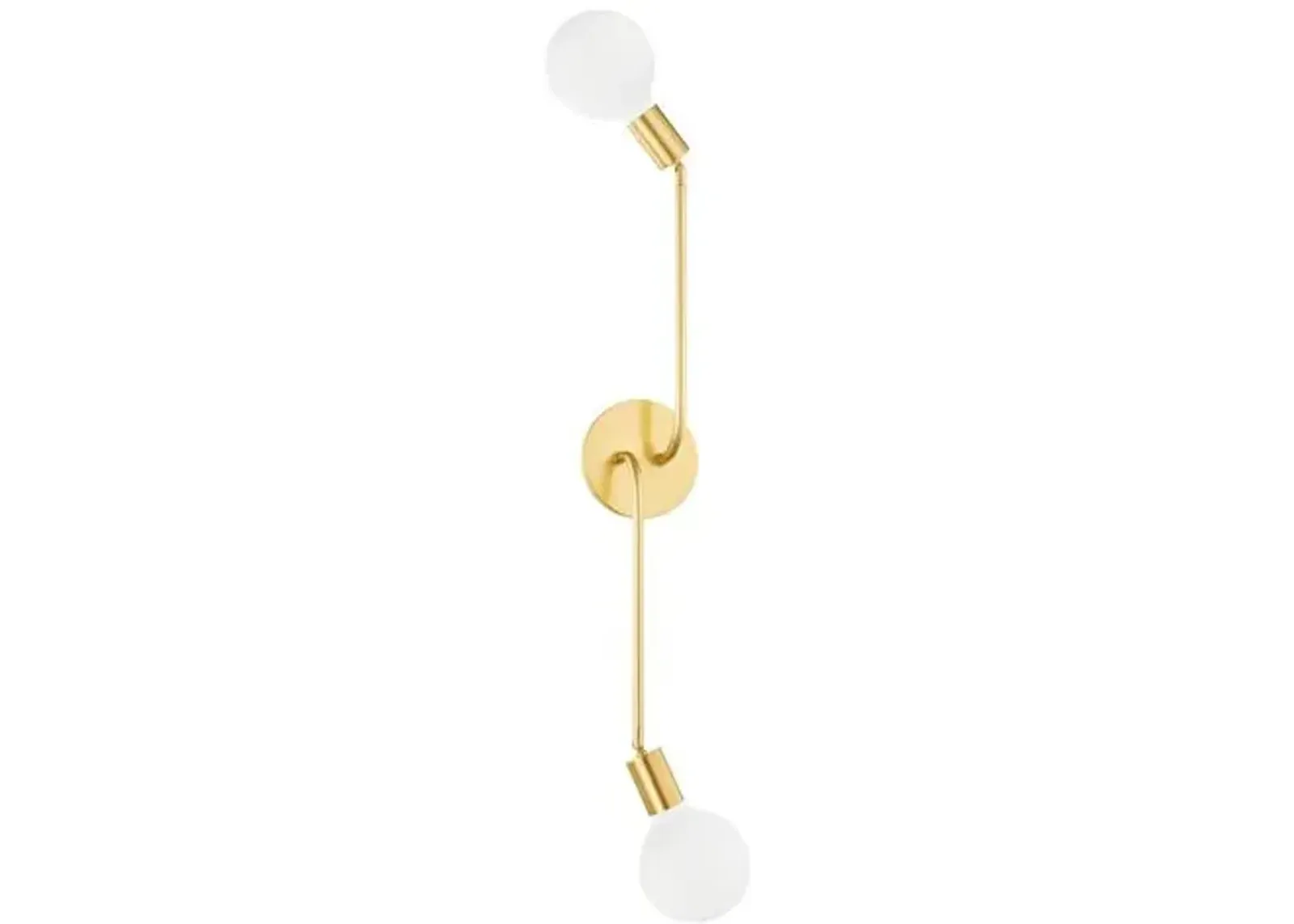 Davina 2-Light Wall Sconce - Gold