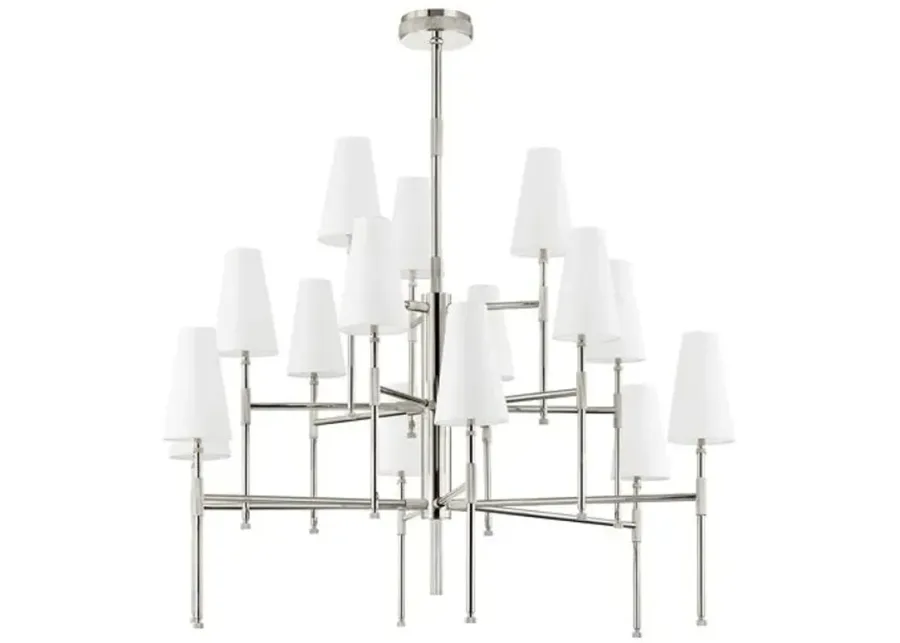 Parker Chandelier - Silver