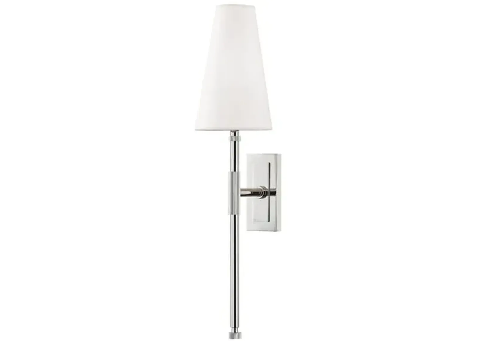 Parker 22.5" Wall Sconce - Silver