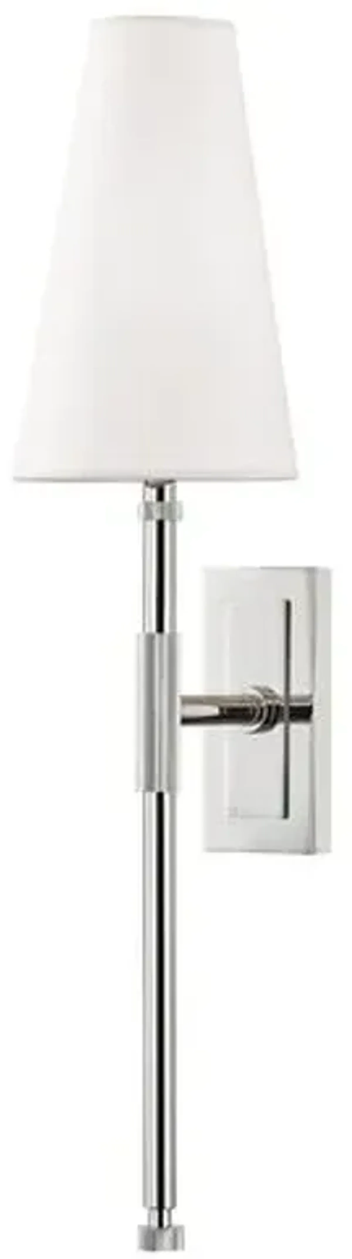 Parker 22.5" Wall Sconce - Silver