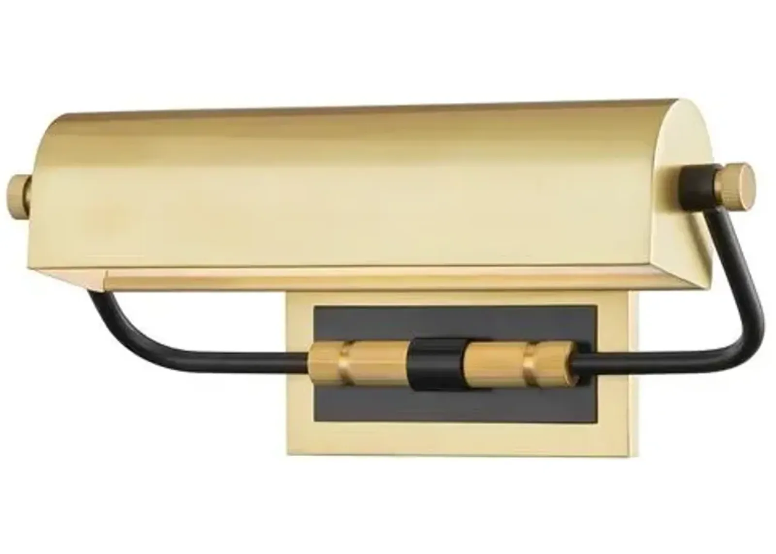 Parker Picture Light - Brass/Aged Old Bronze - Brown