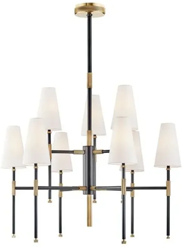 Parker Chandelier - Brown