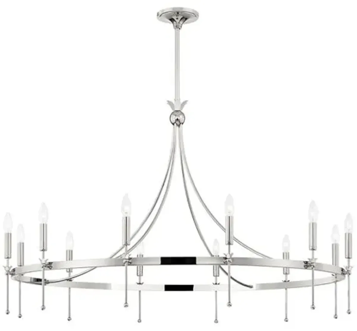 Briar Chandelier - Silver