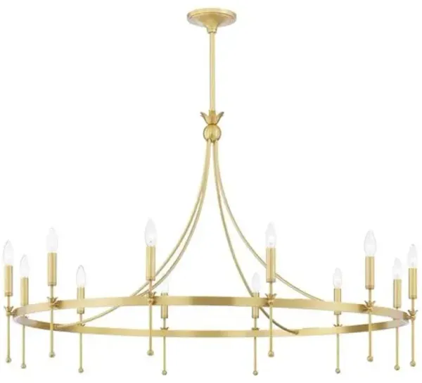 Briar Chandelier - Gold